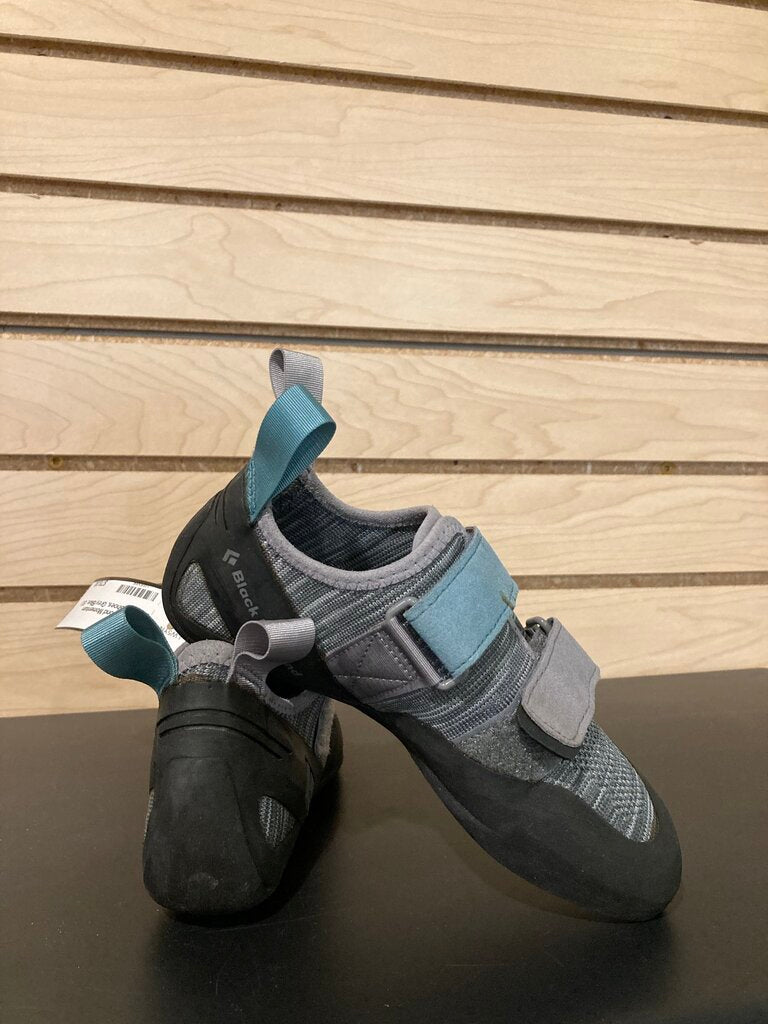 Black Diamond Momentum Climbing Shoes, Grey/Blue, EU 35.5