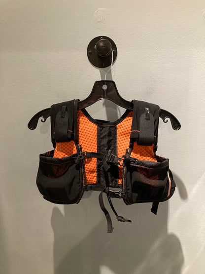 Orange Mud Running Vest, Orange/Black