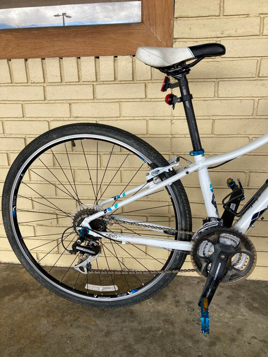 Trek Neko, White/Blue, 55Cm