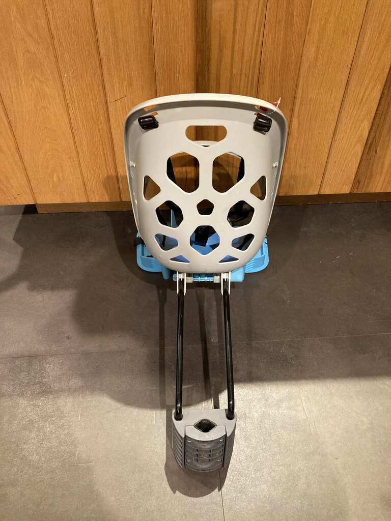 Bell Bike Front Facing Kid Seat, Grey/Blue, OS