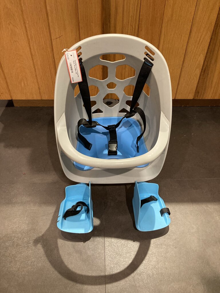 Bell Bike Front Facing Kid Seat, Grey/Blue, OS