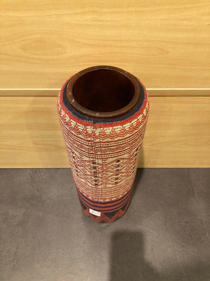 OM Roller Yoga Roller, Red/Black, OS