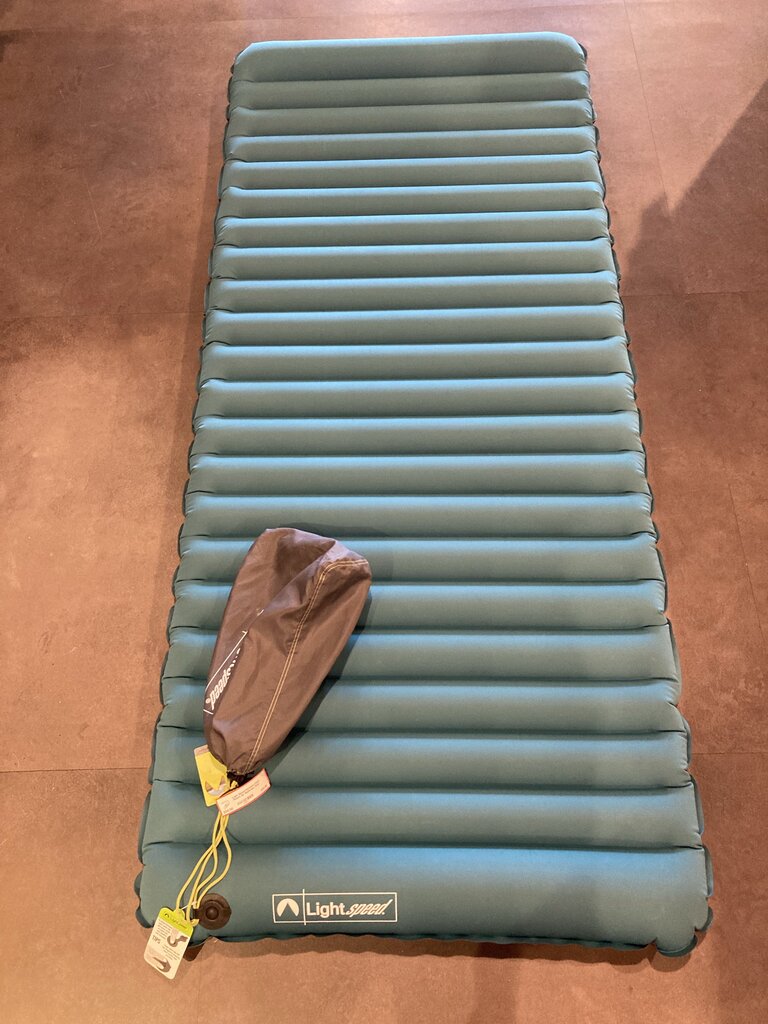 Light Speed Restaire Dual Select Air Mattress, Grey