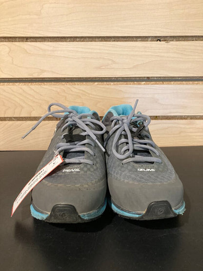 (AS IS) Pearl Izumi Road Shoes, Grey/Blue, Women's 9