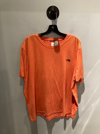 The North Face SS Active Top, Orange, Men's XXL