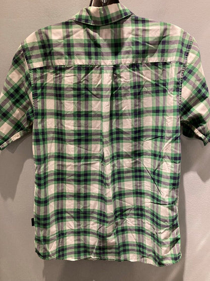 Patagonia SS Button Up, Green, Men's S