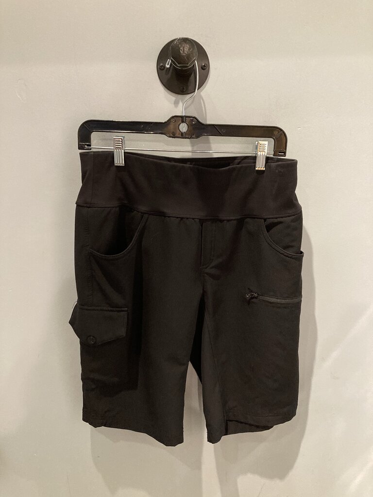 Shredly Long Bike Shorts, Black, Women's 8