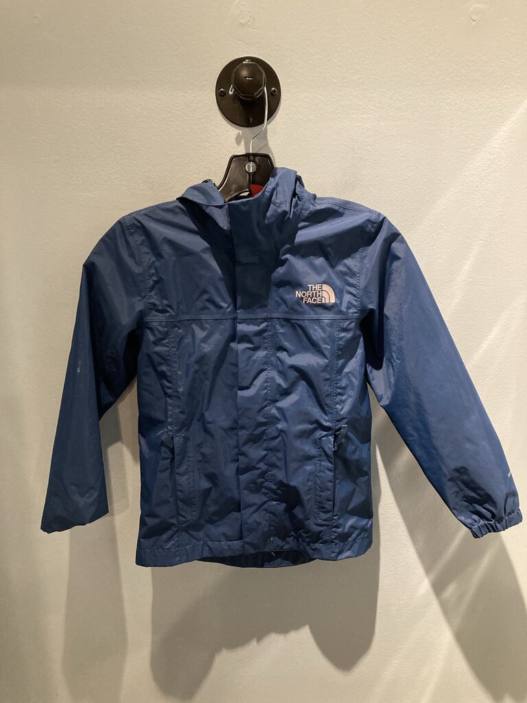 The North Face Lined Rain Jacket, Blue, Kids S (7/8)