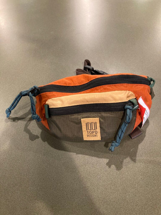 Topo Mountain Waist Pack, Rust/Brown, 1L (Sample)