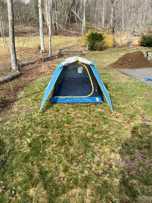 Sierra Designs Clip Flashlight 2 Tent W/ Footprint, Blue/Grey, 2P