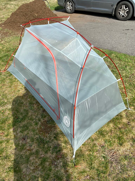 (NEW) Copper Spur HV UL Bikepack Tent, Grey/Orange, 1 Person