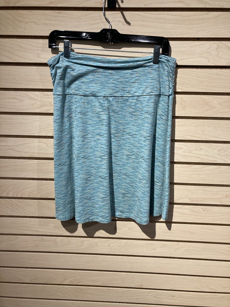 Toad and Co Skirt, Blue/Pattern, Women's M