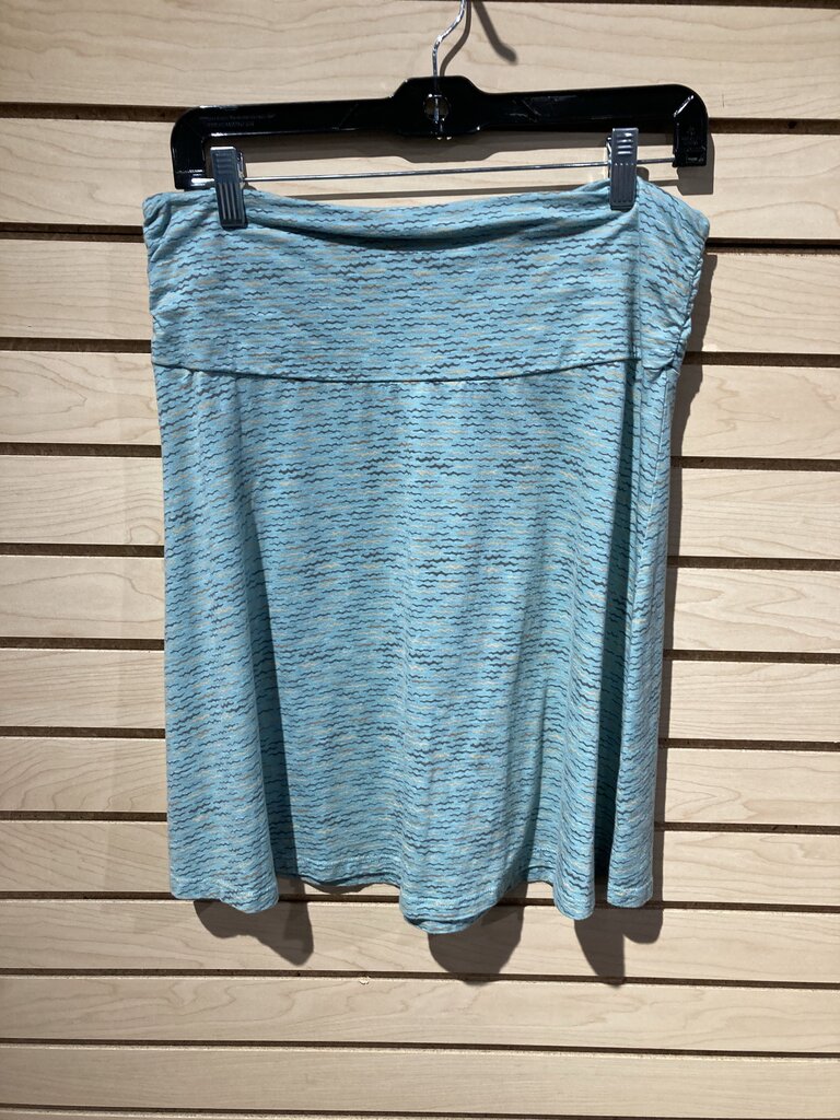 Toad and Co Skirt, Blue/Pattern, Women's M