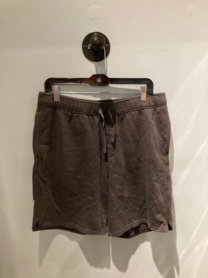 Prana Fleece Lined Shorts, Grey, Men's L