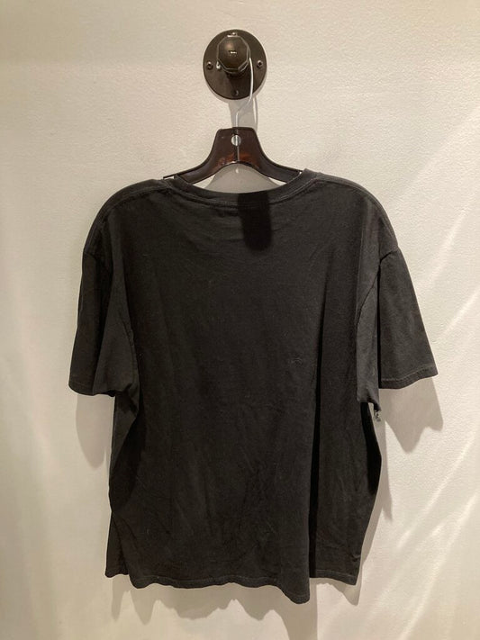 Columbia SS Tee, Black/Logo, Men's XL