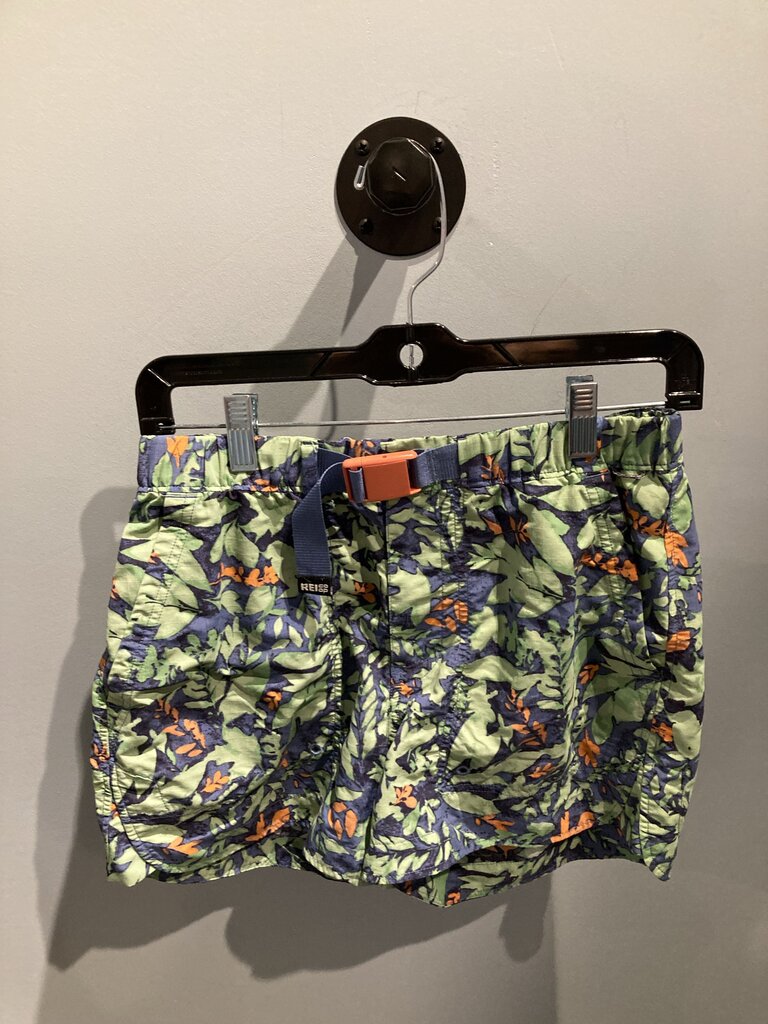 REI Belted Short, Green/Blue, Women's S