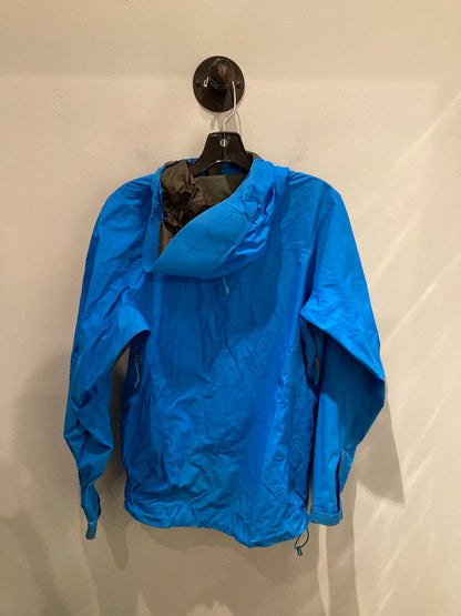 (Stains) Patagonia Supercell Jacket, Blue, Women's M
