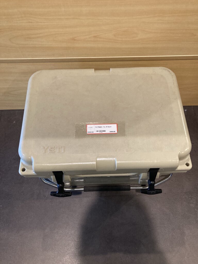 Yeti Roadie, Tan, 20 Quart