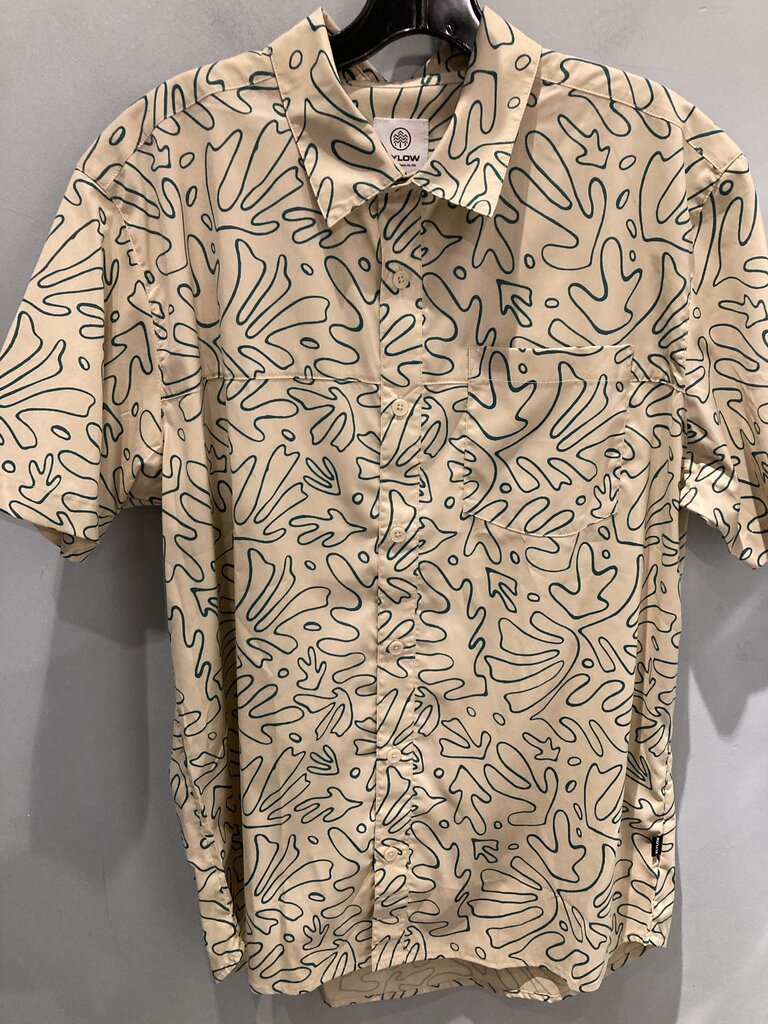 Flylow Wild Child Shirt, Dune Coral, Men's L(Sample)
