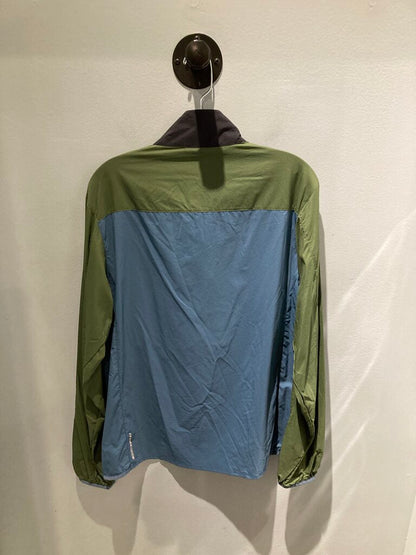 Flylow Davis Anorak, Vine/Ocean/Black, Men's L (Sample)