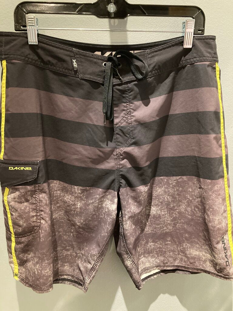 Dakine Board Shorts, Black/Brown Pattern, Men's M?