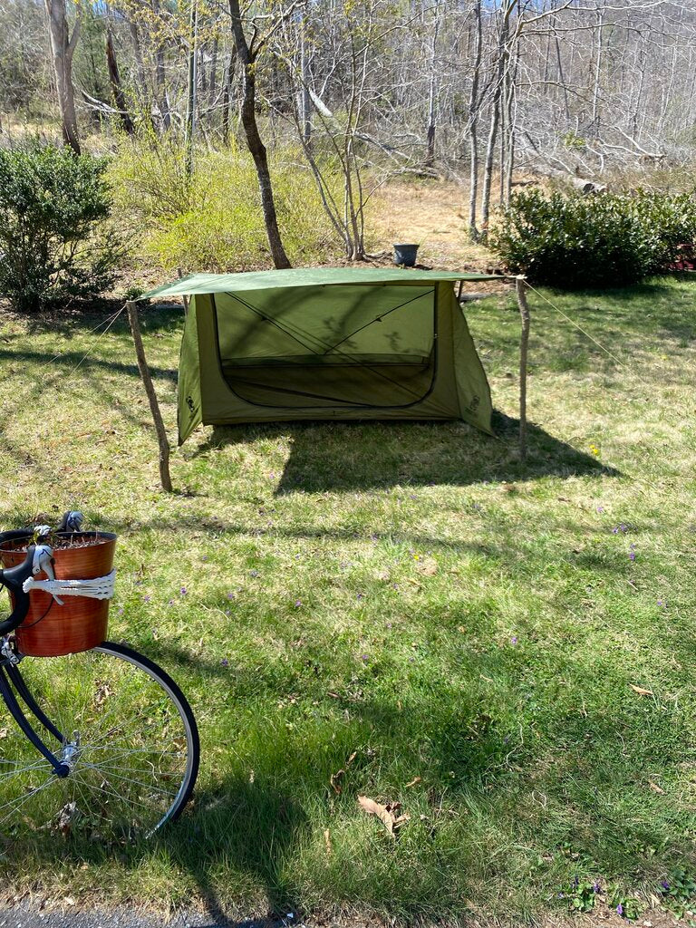 One Tigris Backwoods Bungalow Shelter/Trekking Pole Tent 2.0