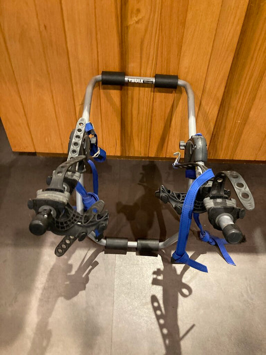 Thule Trunk Mount Bike Rack, Grey/Blue, 2 Bike