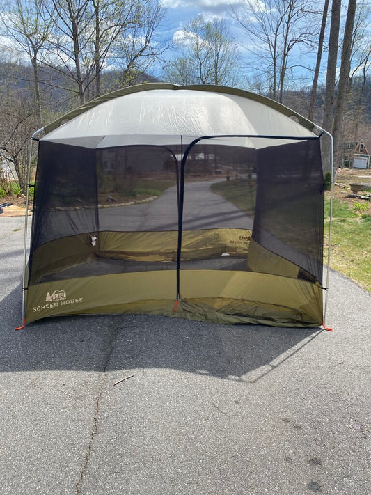 REI Screen House, Grey, 120"L x 120"W x 84"H