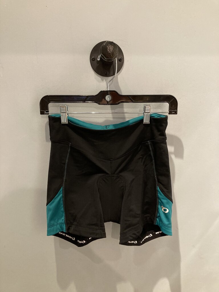 Pearl Izumi Padded Shorts, Black/Green, Women's M