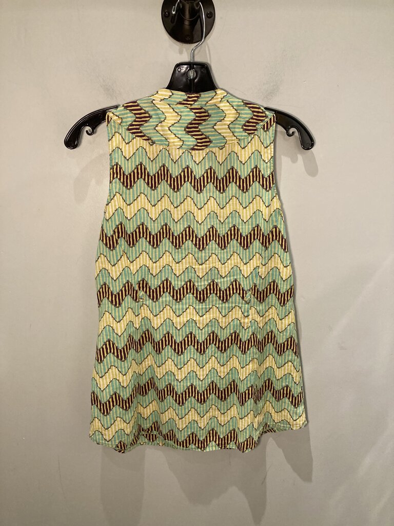 Royal Robbins Tank Top, Green/Blue Pattern, Women's XS\