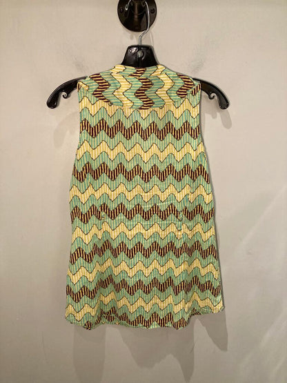 Royal Robbins Tank Top, Green/Blue Pattern, Women's XS\