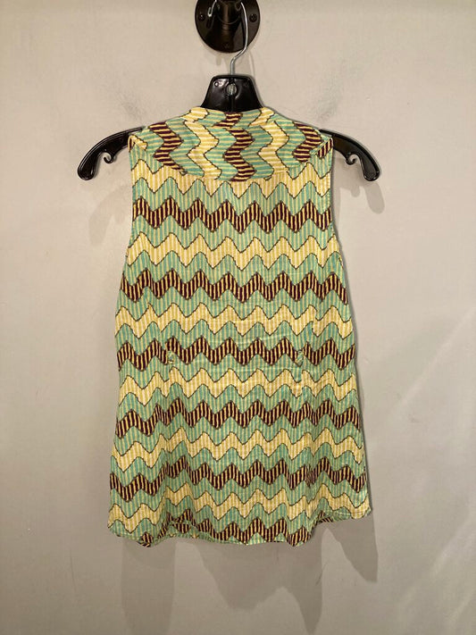 Royal Robbins Tank Top, Green/Blue Pattern, Women's XS\