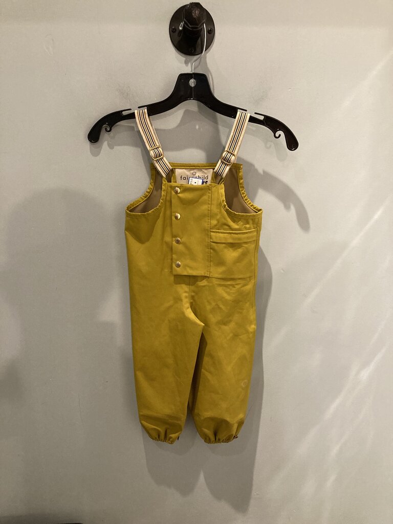 Faire Child Overall, Mustard, Kid's 1-2