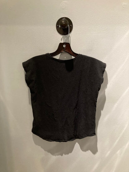 The North Face SS Crew, Black/Logo, Kid's L