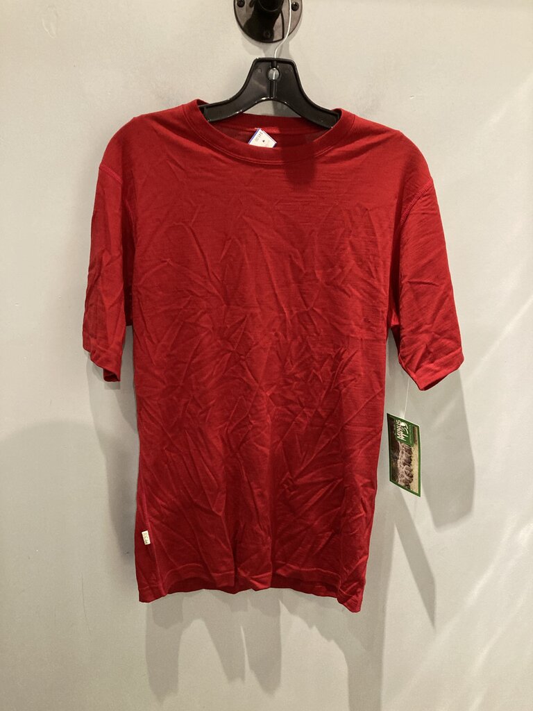 Minus 33 SS Crew, True Red, Men's M