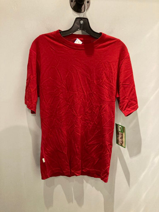 Minus 33 SS Crew, True Red, Men's M