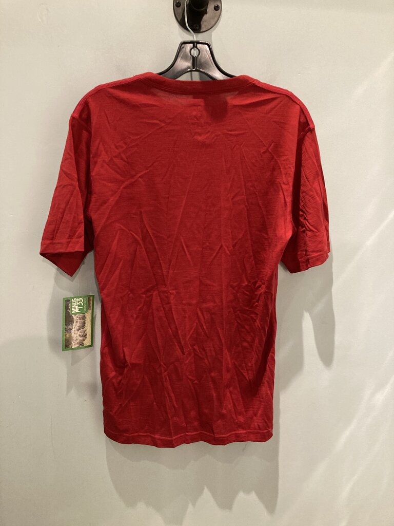 Minus 33 SS Crew, True Red, Men's M