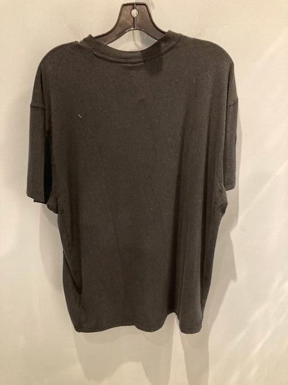 Prana Natural Rhythm SS Crew, Black, Men's L