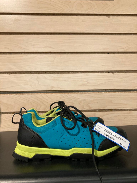 Specialized Tahoe MTB Shoes, Teal/Green, Women's 9