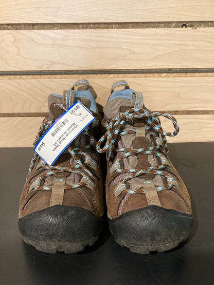 Keen Low Hiking Shoes, Brown, Women's 9.5