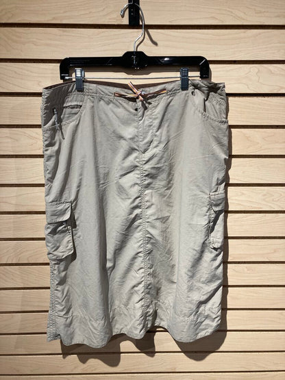 Sherpa Skirt, Khaki, Women's 12