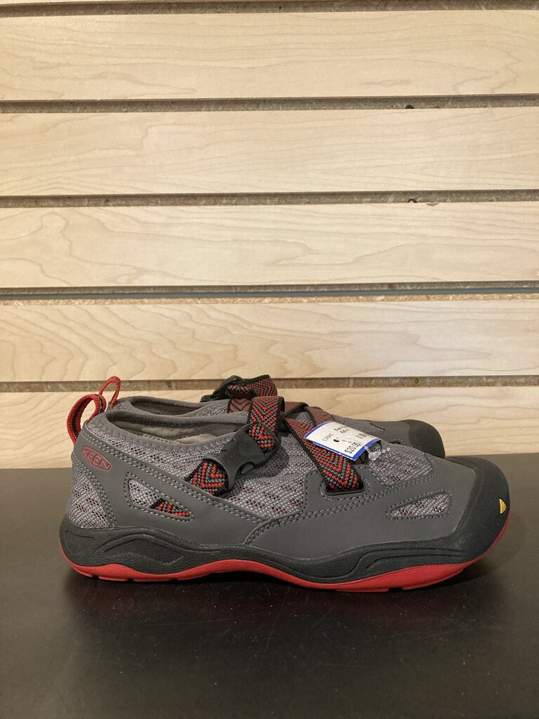 Keen Water Shoes, Grey/Red, Kid's 5