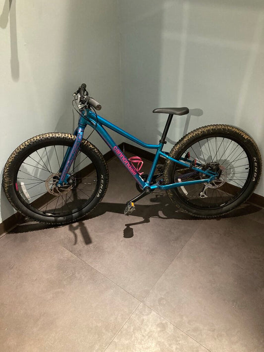 Cannondale Trail Kid's Bike,Teal/Pink, 24in Wheels, 13.5in Frame