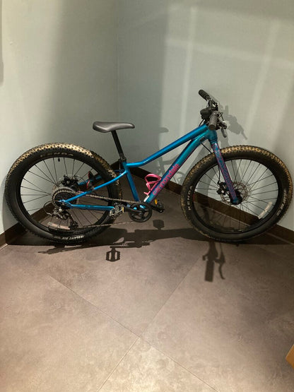 Cannondale Trail Kid's Bike,Teal/Pink, 24in Wheels, 13.5in Frame
