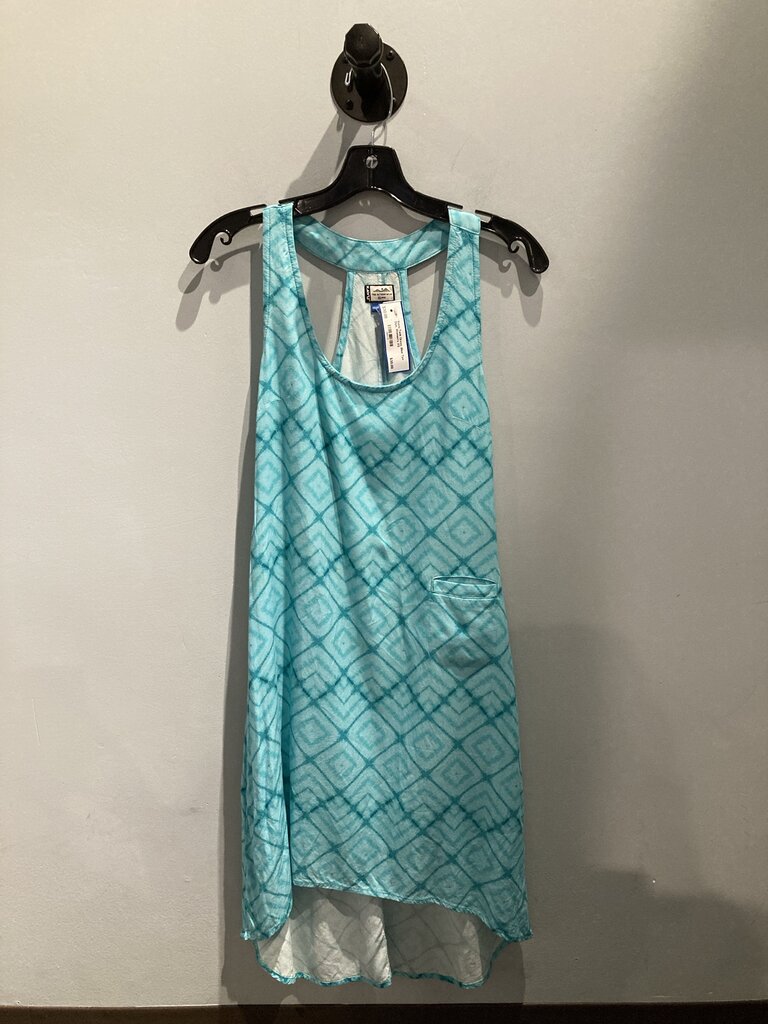 Kavu Tank Dress, Blue Tye Dye, Women's XS