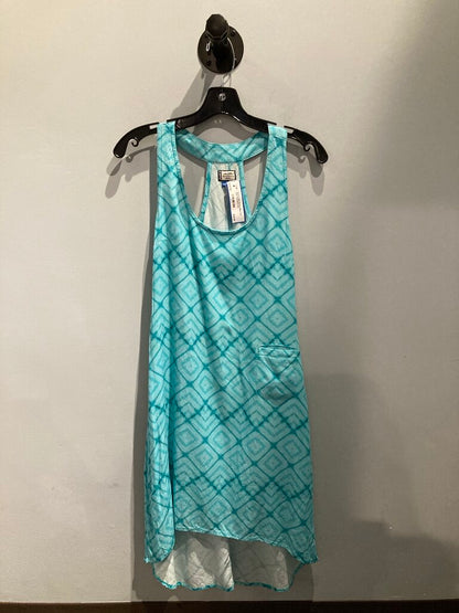 Kavu Tank Dress, Blue Tye Dye, Women's XS
