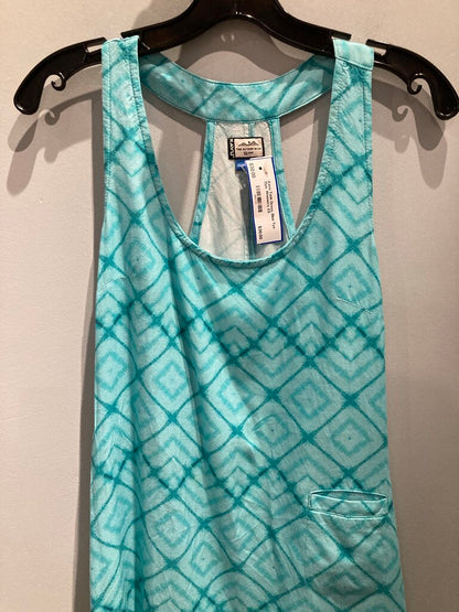 Kavu Tank Dress, Blue Tye Dye, Women's XS