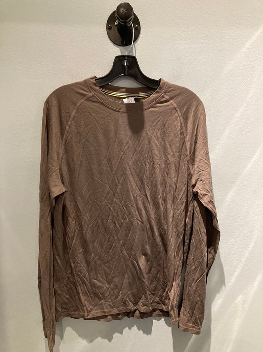 (NWT)Smartwool LS Crew, Taupe, Men's M