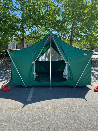 Diamond Brand Chalet Premier Canvas Tent, Green, 6P