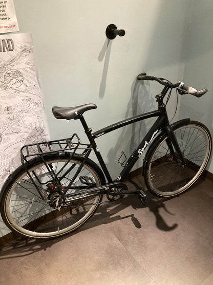 Spot, The Ajax, Black/White, 55cm Frame, 700c Wheel